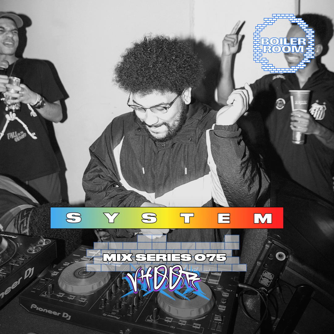 Flyer for event SYSTEM Mix 075: VHOOR.