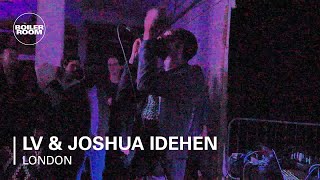 Photo of set LV & Joshua Idehen.