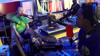 Photo of set Mr Scruff Interview.