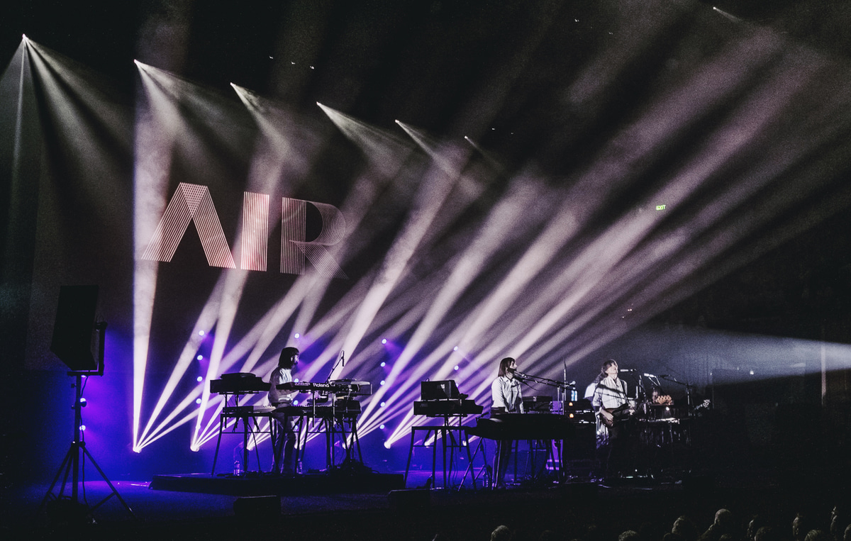 Photo of set Air recorded live at Sydney Opera House.