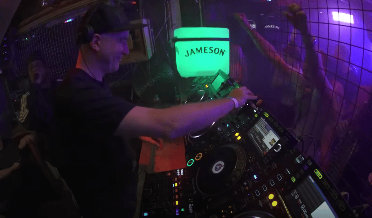 Photo of set Jamie G & RudeBoy Keith.