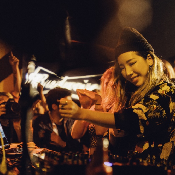 Photo of set TOKiMONSTA.