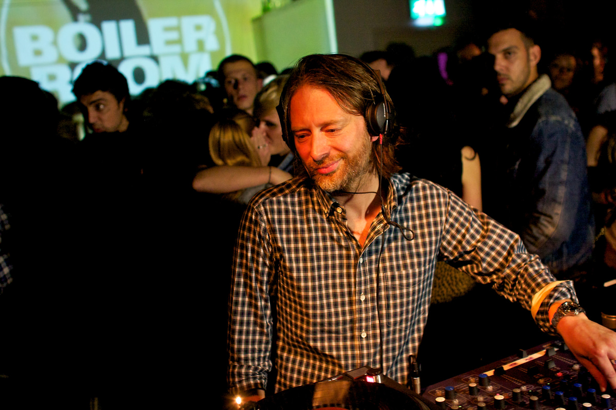 Photo of set Thom Yorke 30 Min Mix.