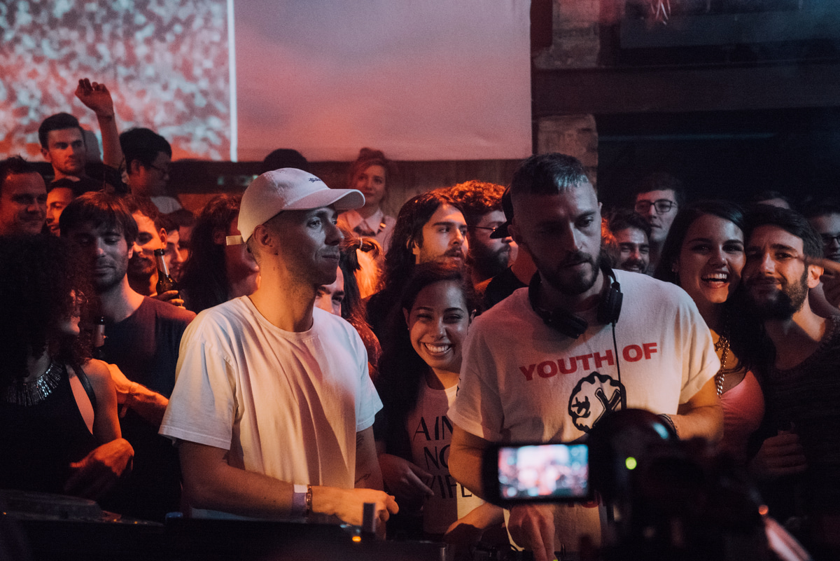 Photo of set Reznik b2b Adam Port.