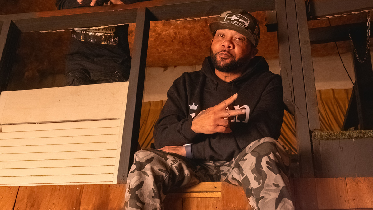 Photo of set DJ Zirk.