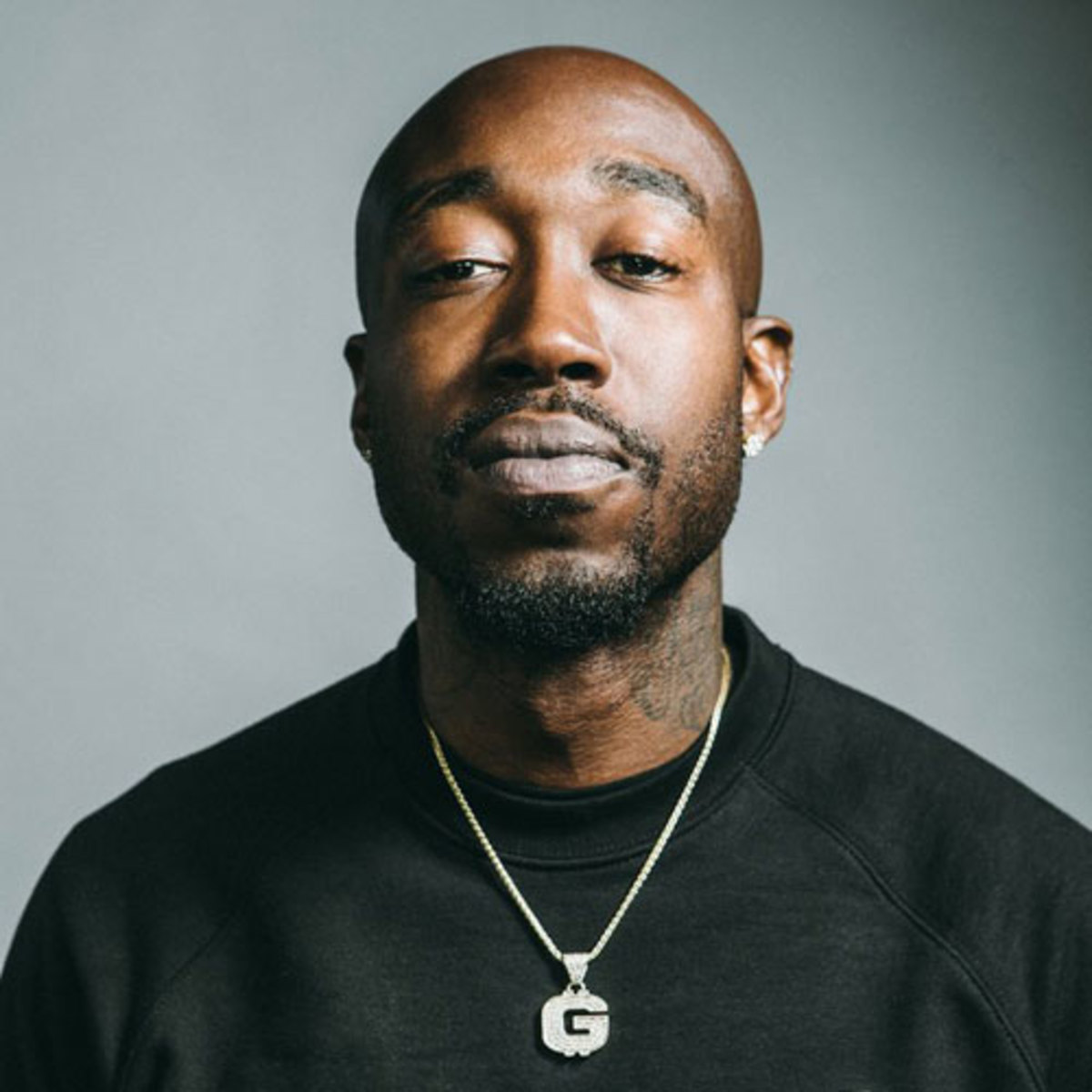 Photo of set Freddie Gibbs.