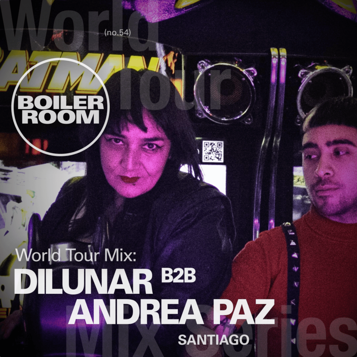 Photo of set Dilunar B2B Andrea Paz.