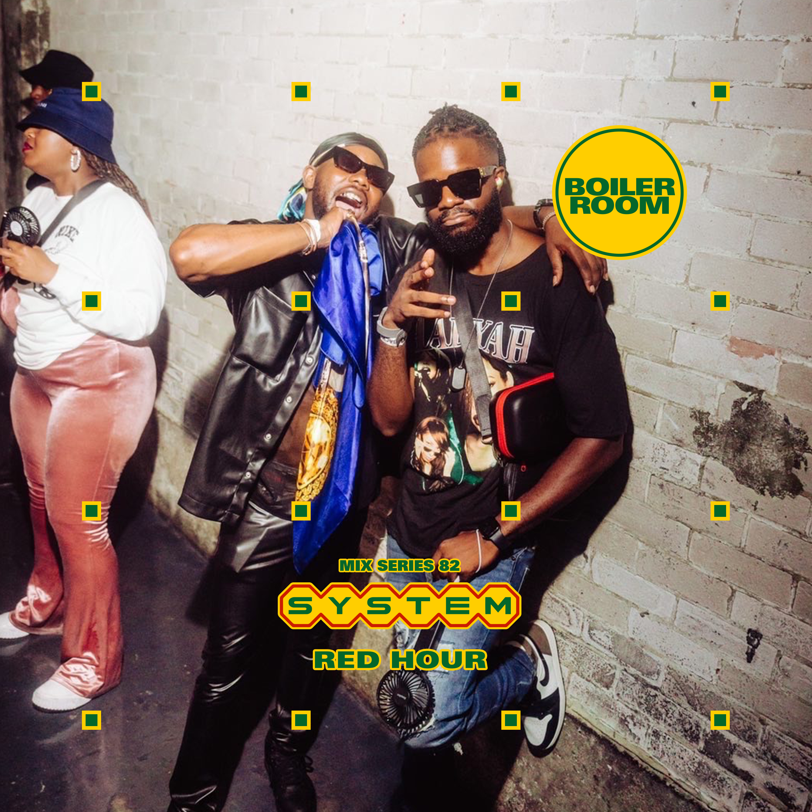 Flyer for event SYSTEM Mix 082: Red Hour.