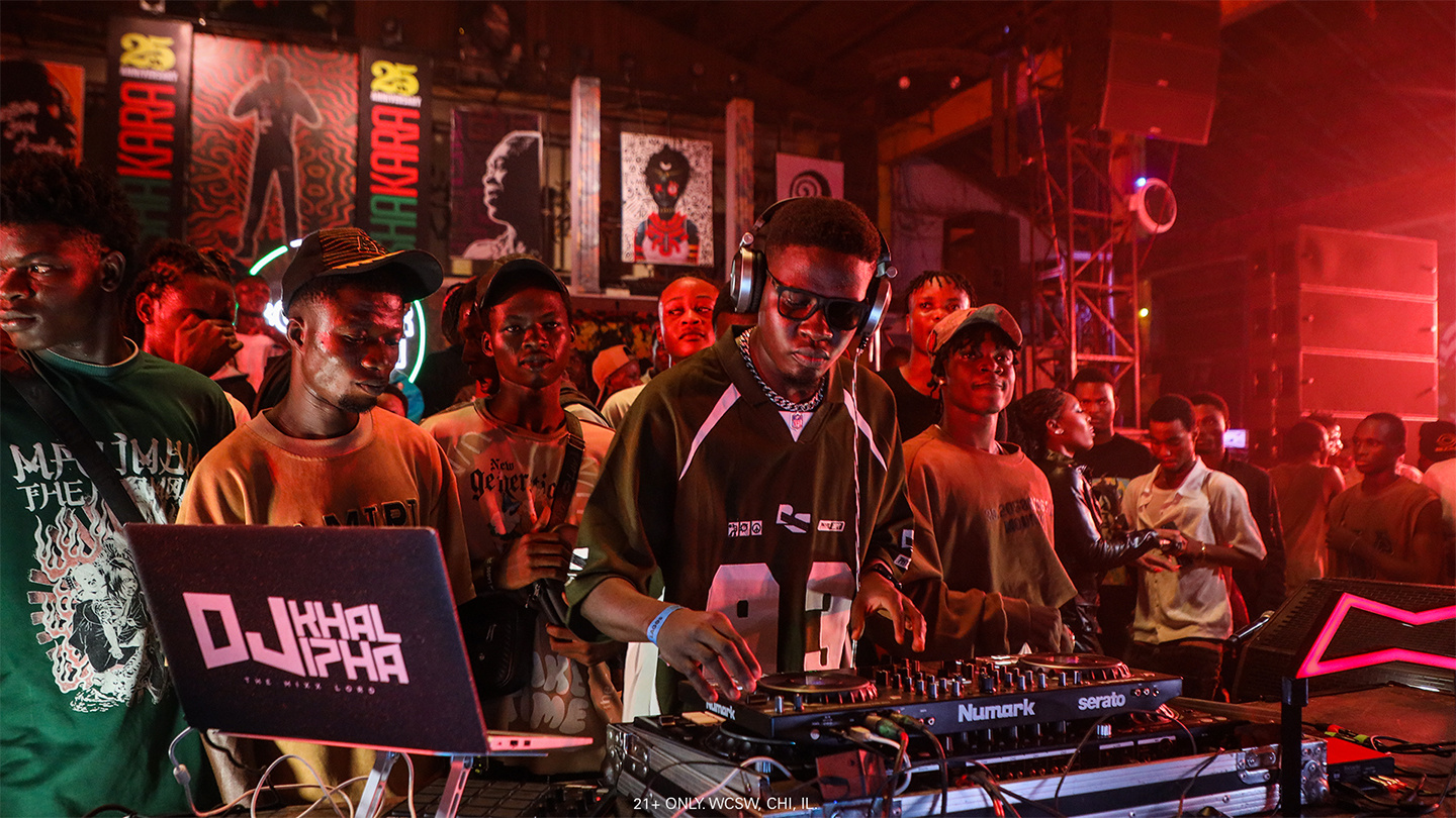 Flyer for event DJ Khalipha.