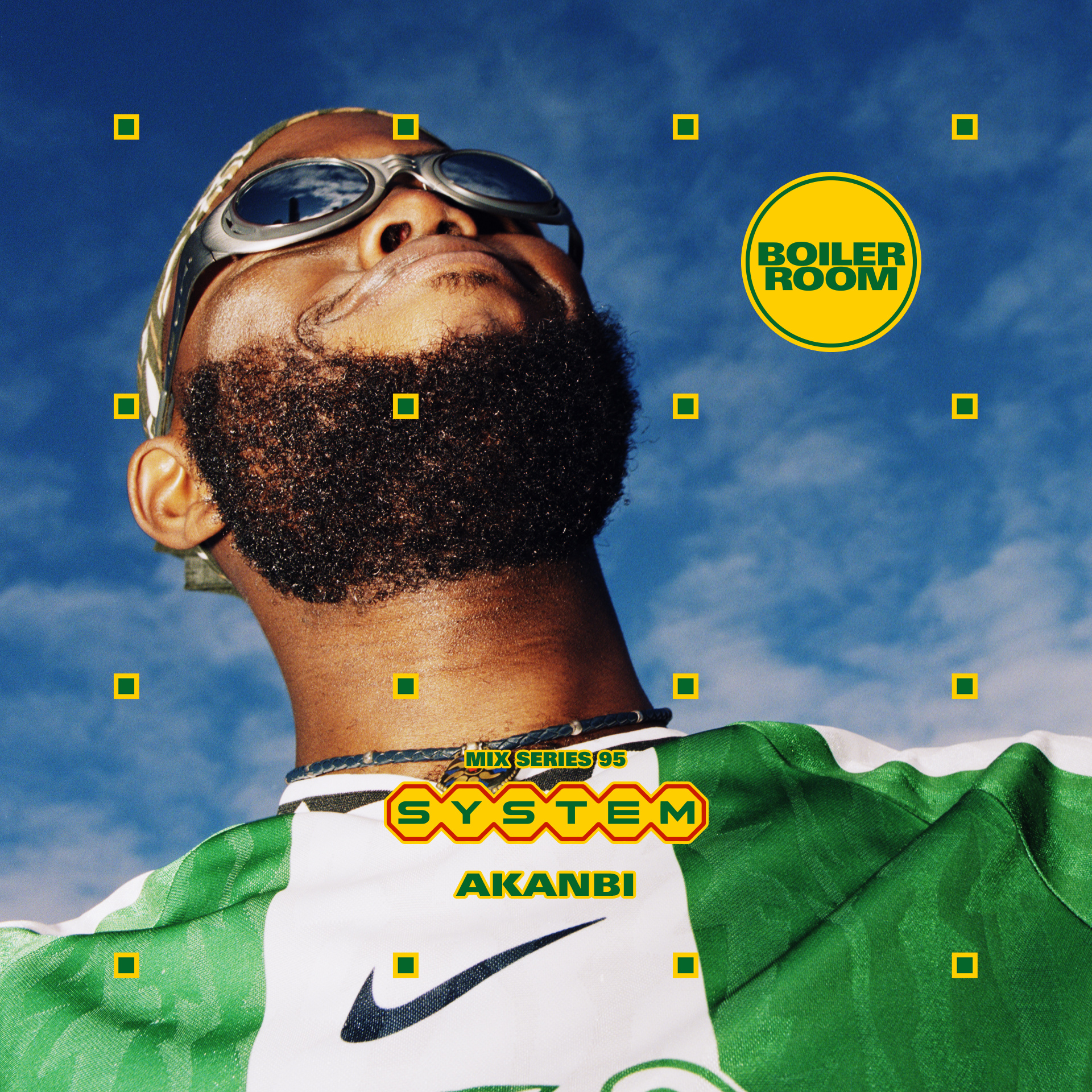 Flyer for event SYSTEM Mix 095: Akanbi.