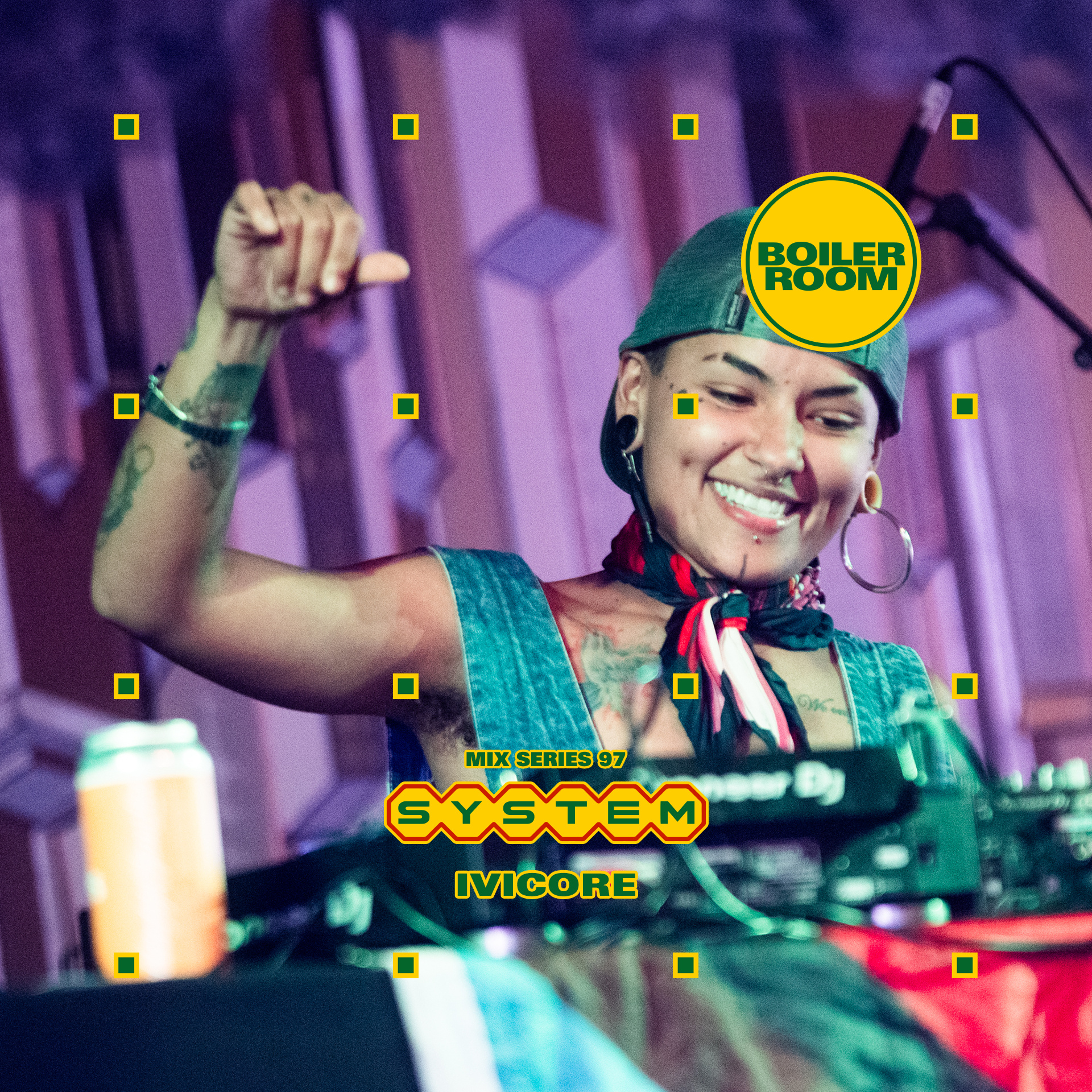 Flyer for event SYSTEM Mix 097: Ivicore.