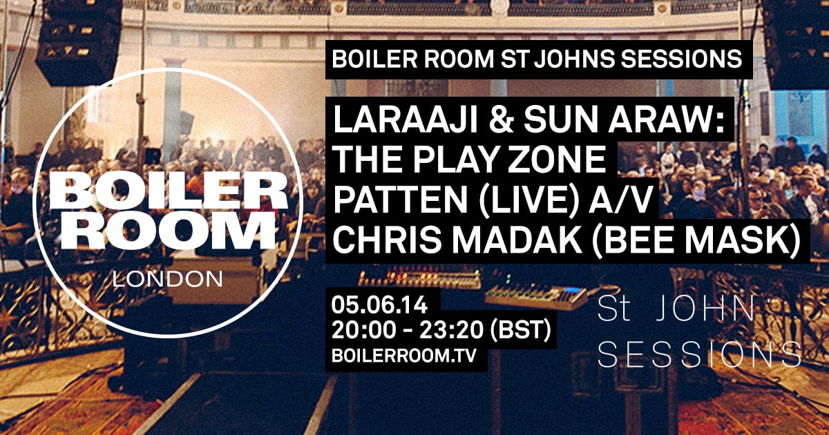 St. Johns Sessions: Laraaji & Sun Araw - The Play Zone   flyer