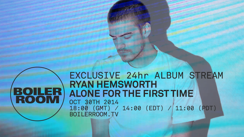 Alone for the First Time flyer