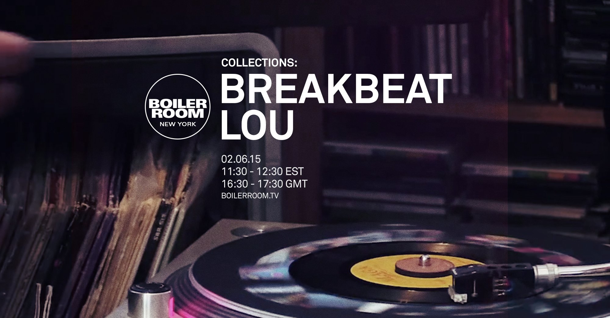 Collections: Breakbeat Lou flyer