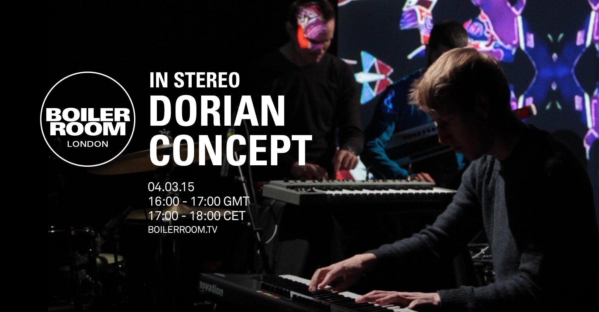 In Stereo: Dorian Concept flyer