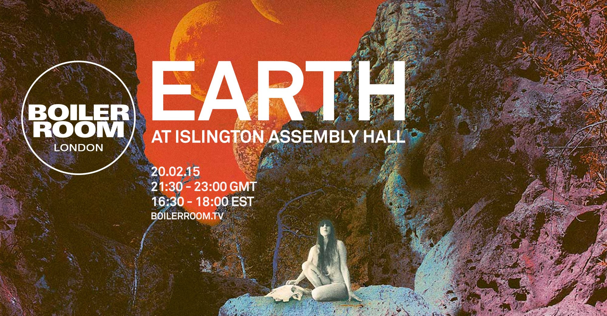 Earth: Live at Islington Assembly Hall flyer