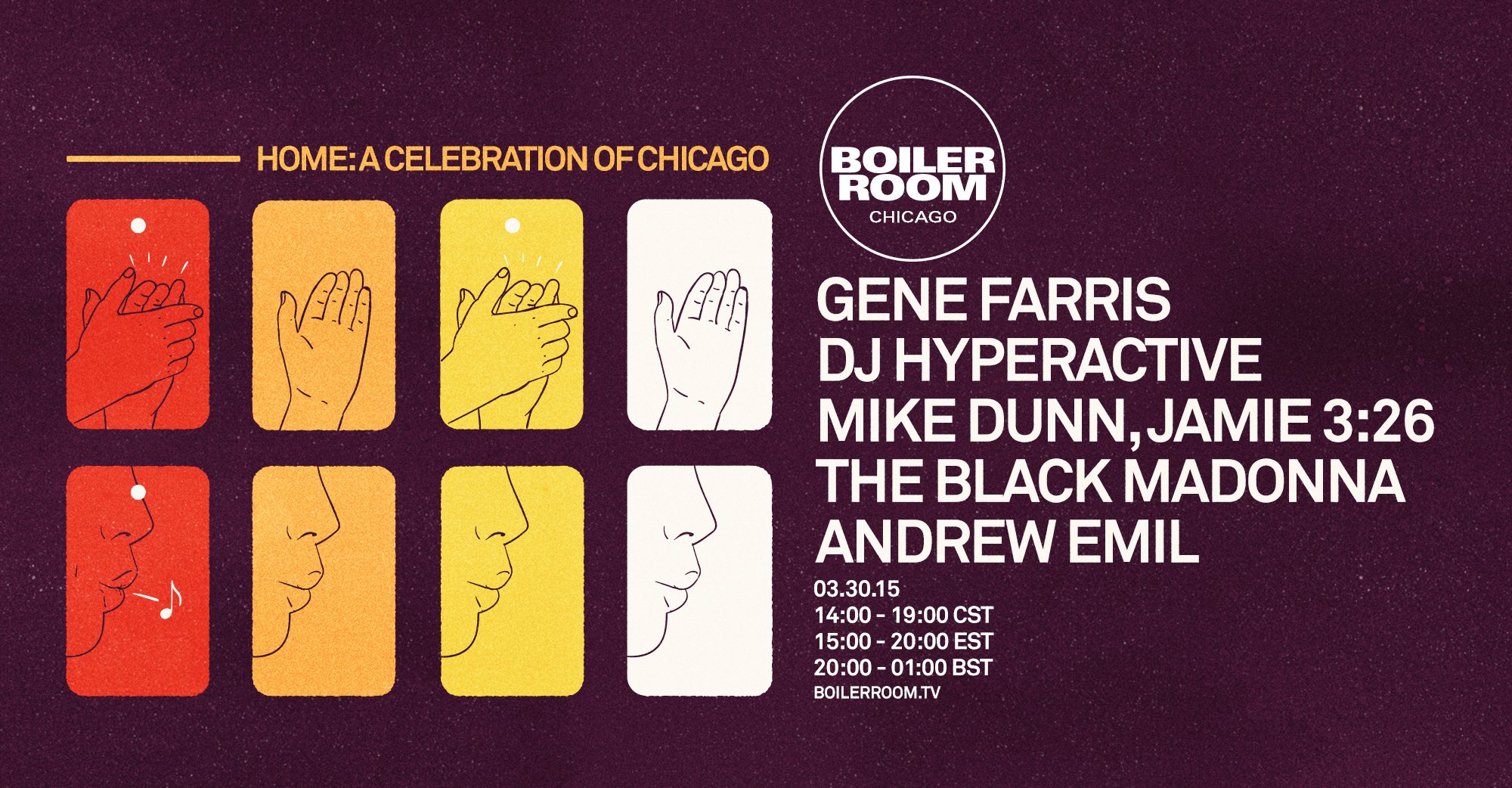 Home: A Celebration of Chicago, I flyer