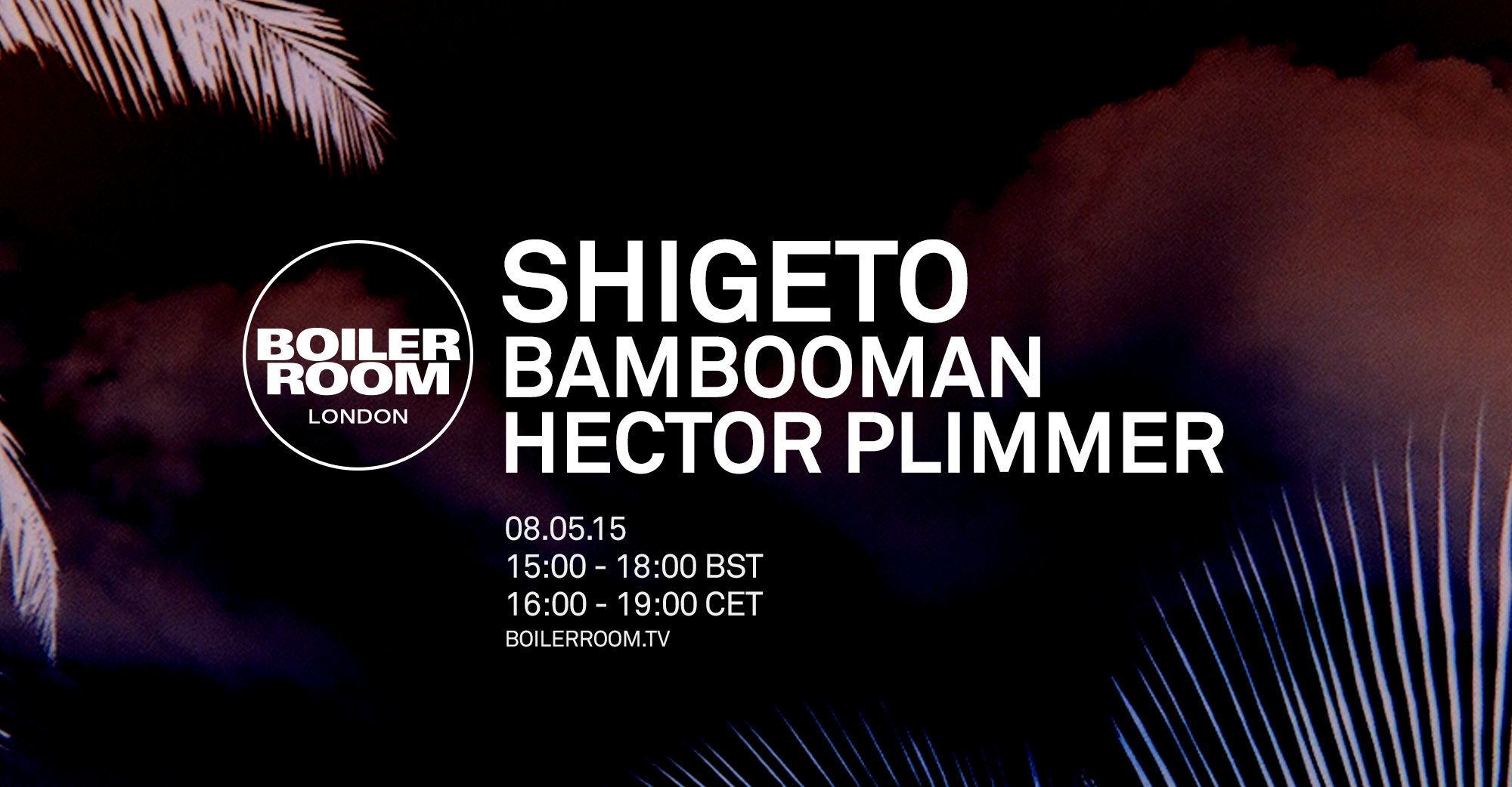 London: Shigeto flyer