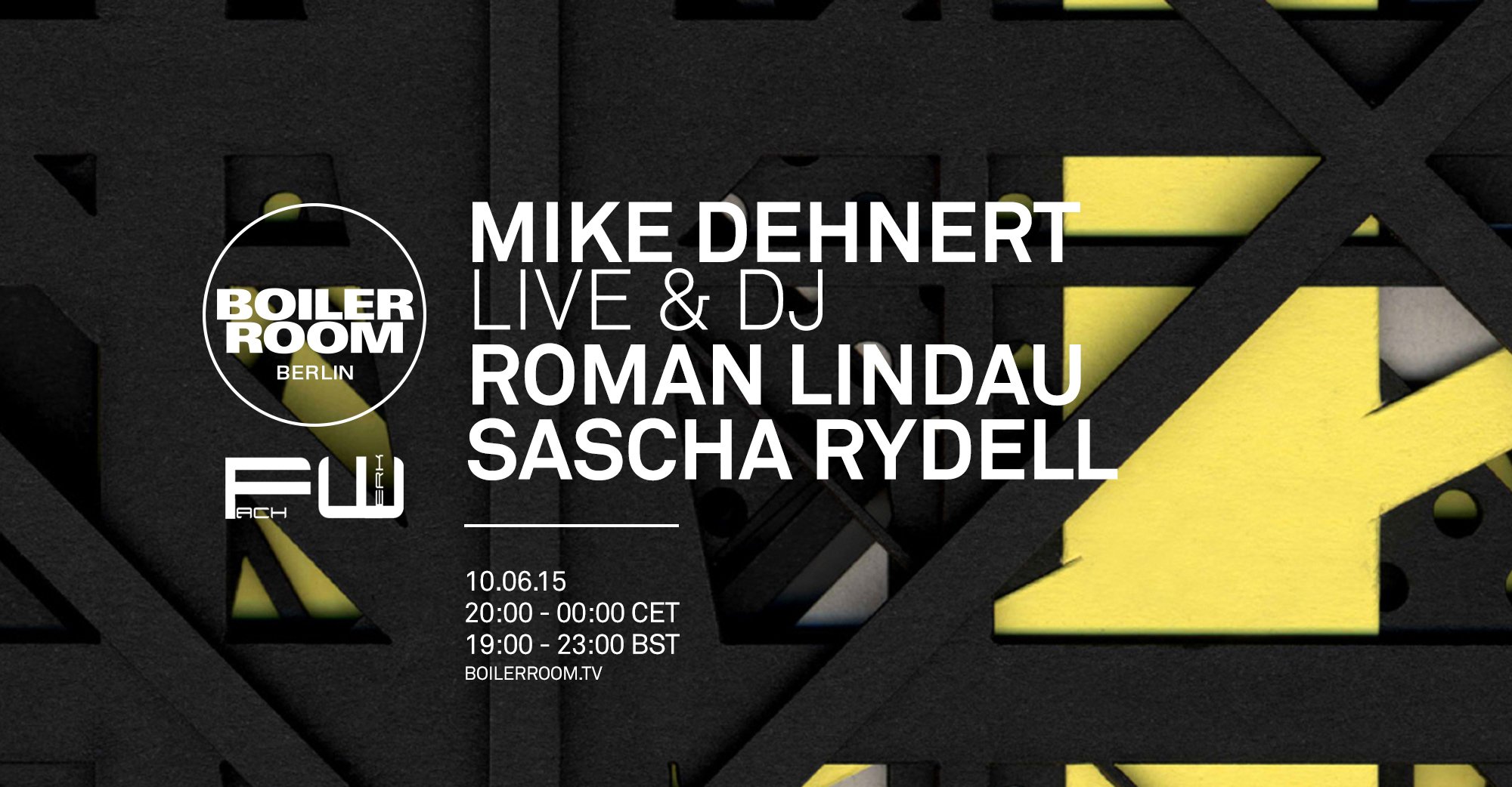 Berlin: Fachwerk Records flyer