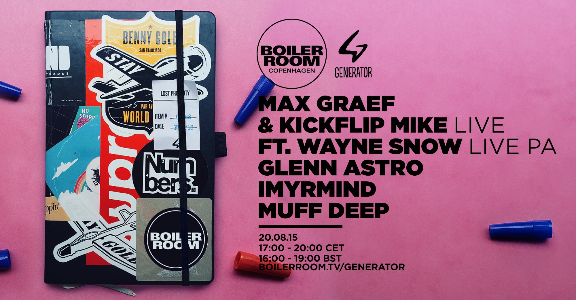 BR x Generator: Copenhagen flyer