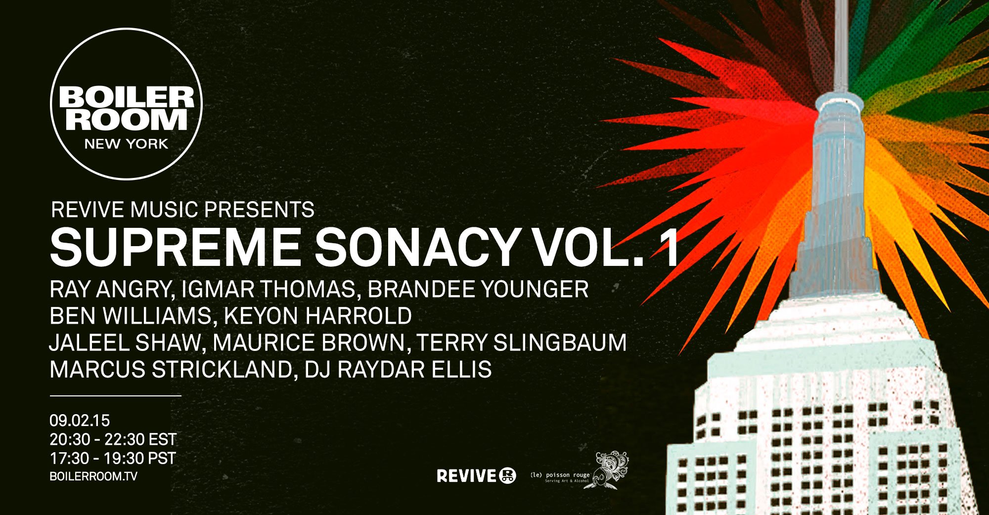 Revive Music: Supreme Sonacy Vol. 1 flyer