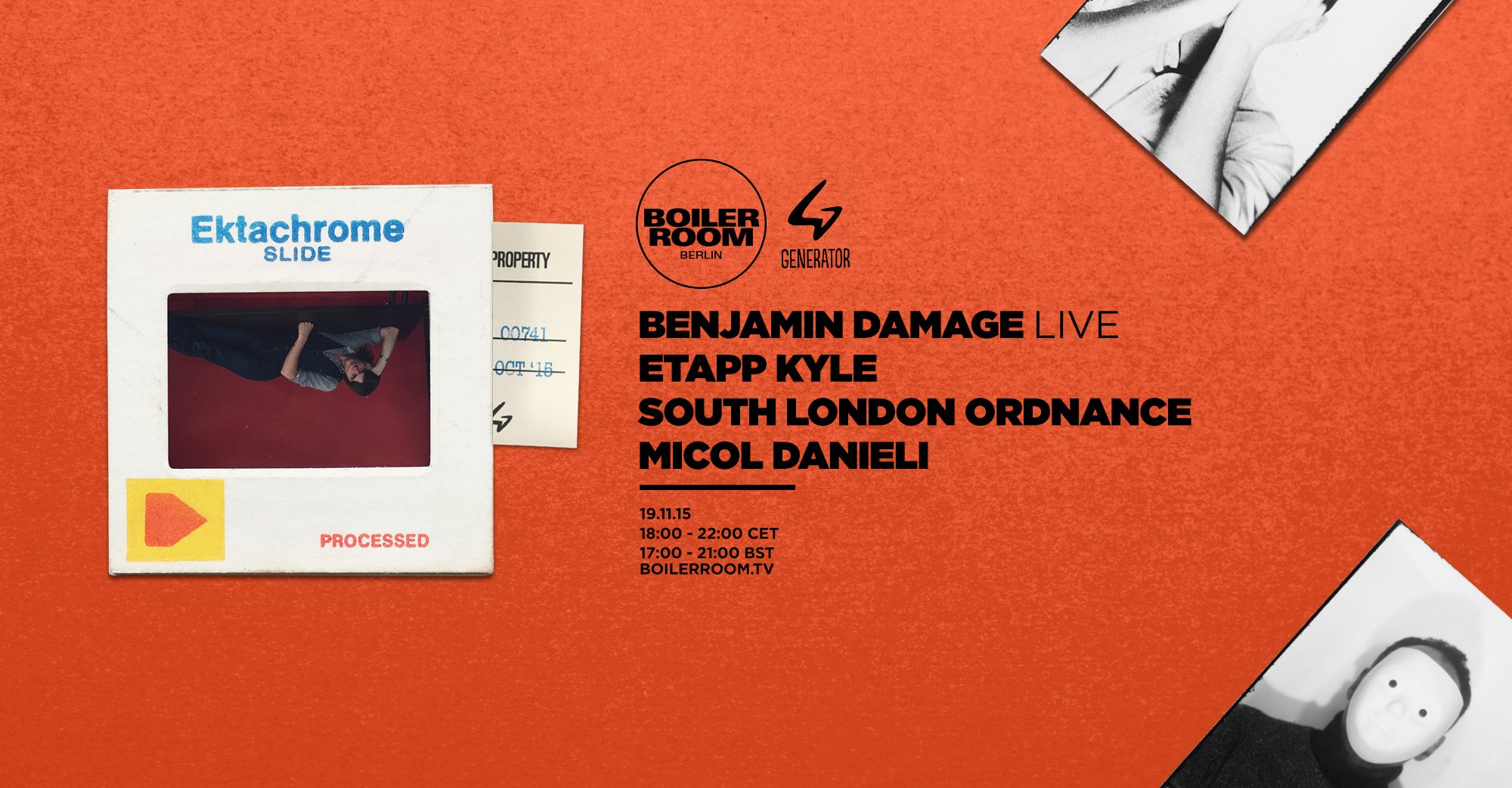 BR x Generator: Berlin Mitte flyer