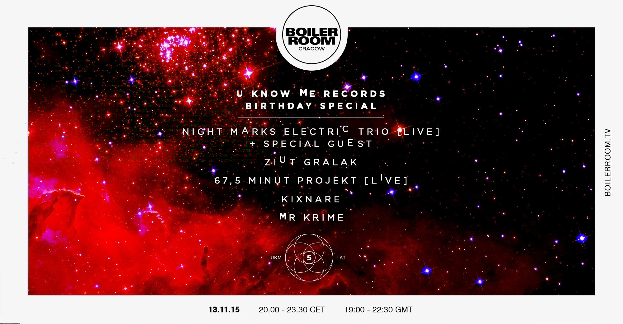 Poland: U Know Me Records Birthday Special flyer