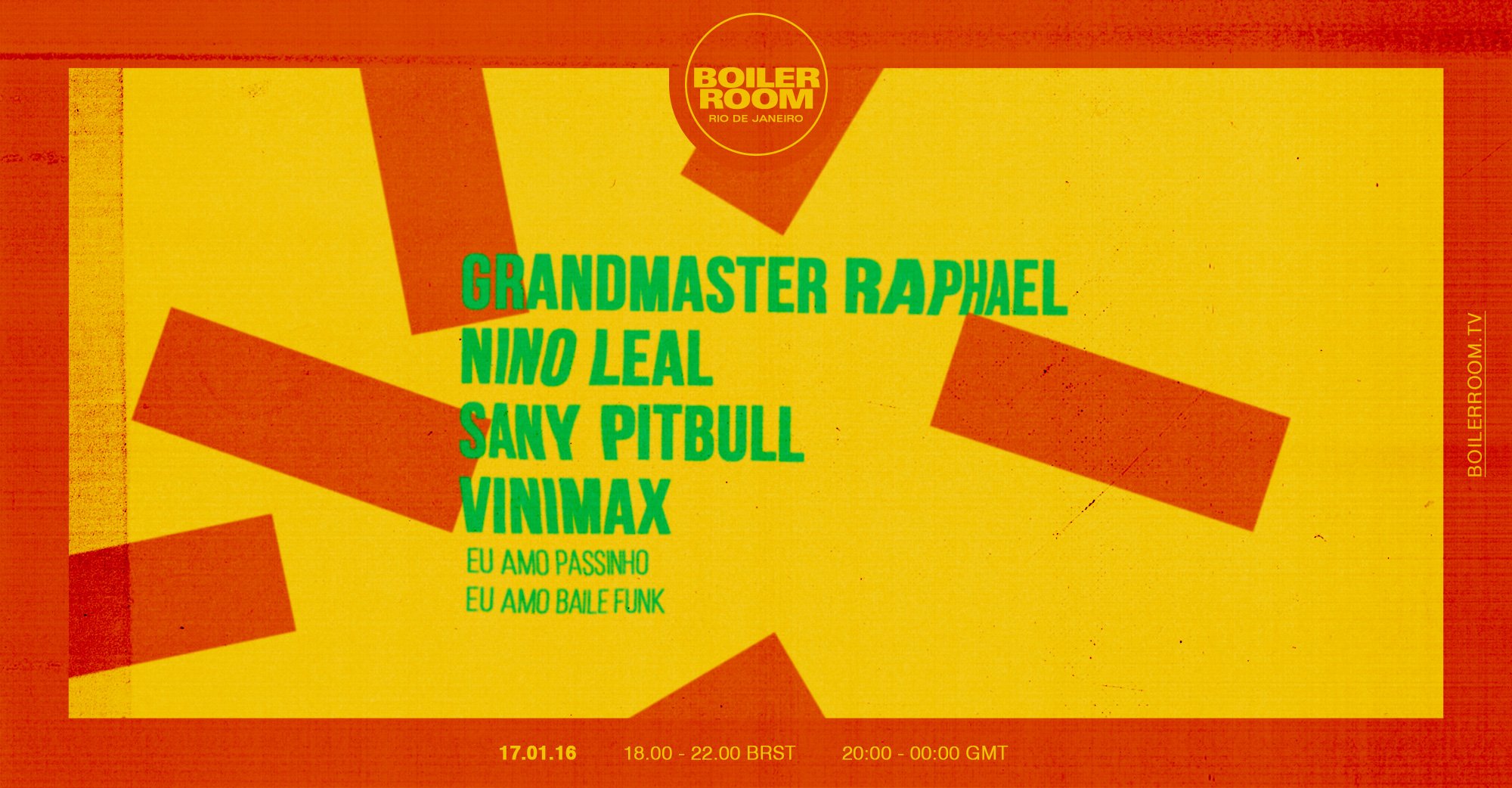 Rio De Janeiro: Grandmaster Raphael, Nino Leal, Sany Pitbull & Vinimax flyer