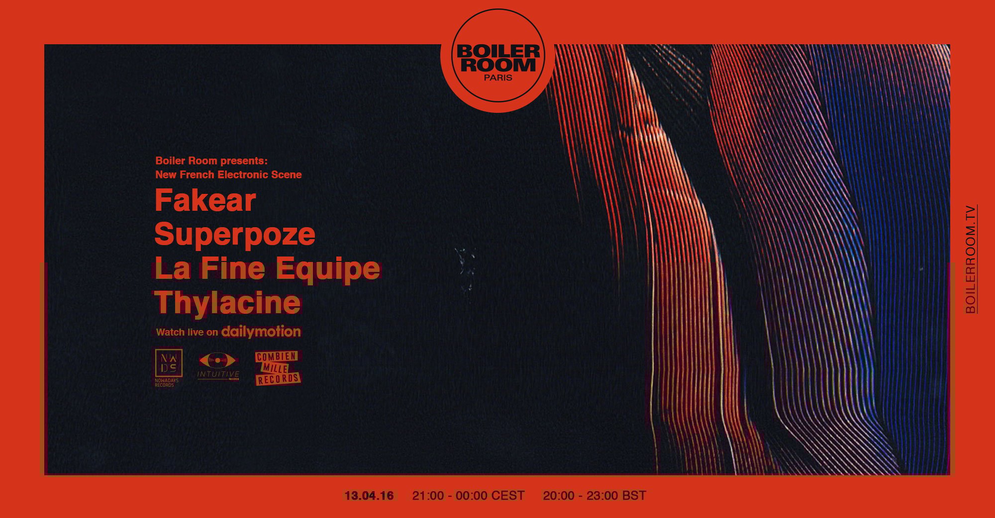 Paris: New French Electronic Scene flyer