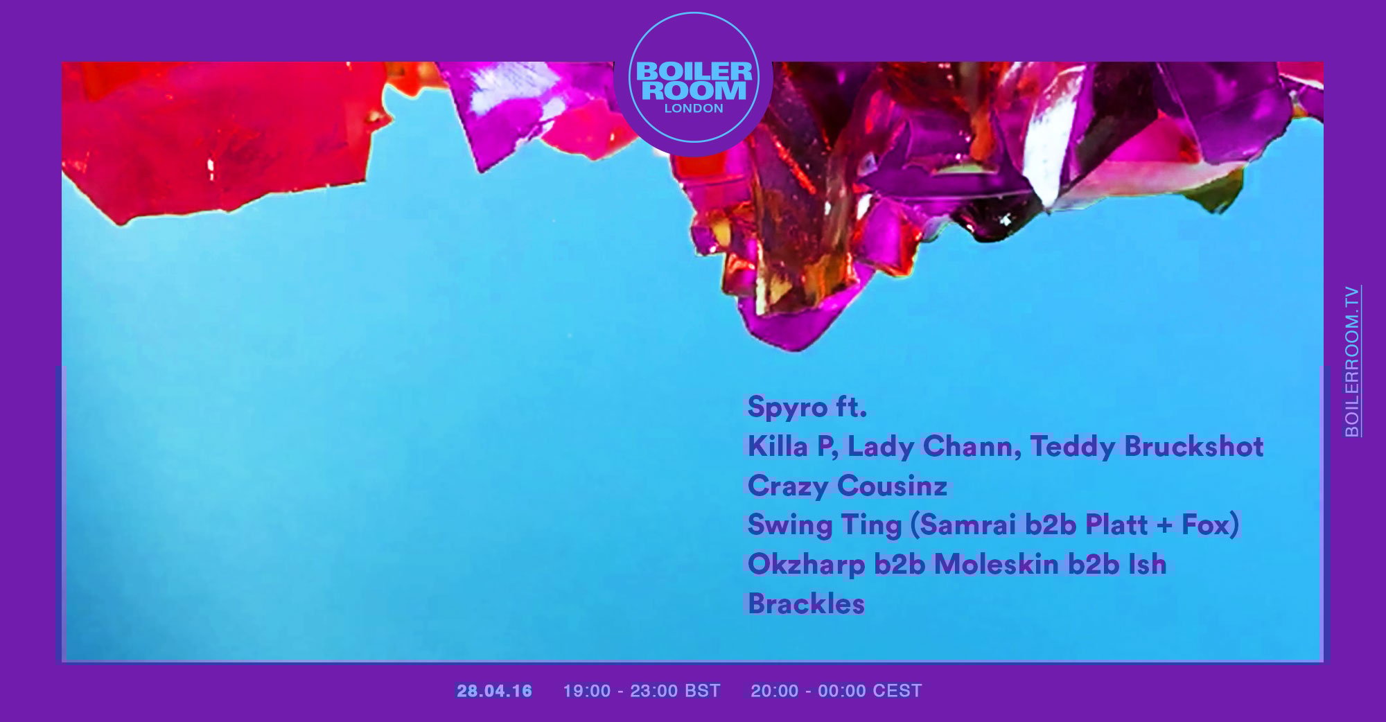 LONDON: Spyro, Swing Ting, Crazy Cousinz + more flyer