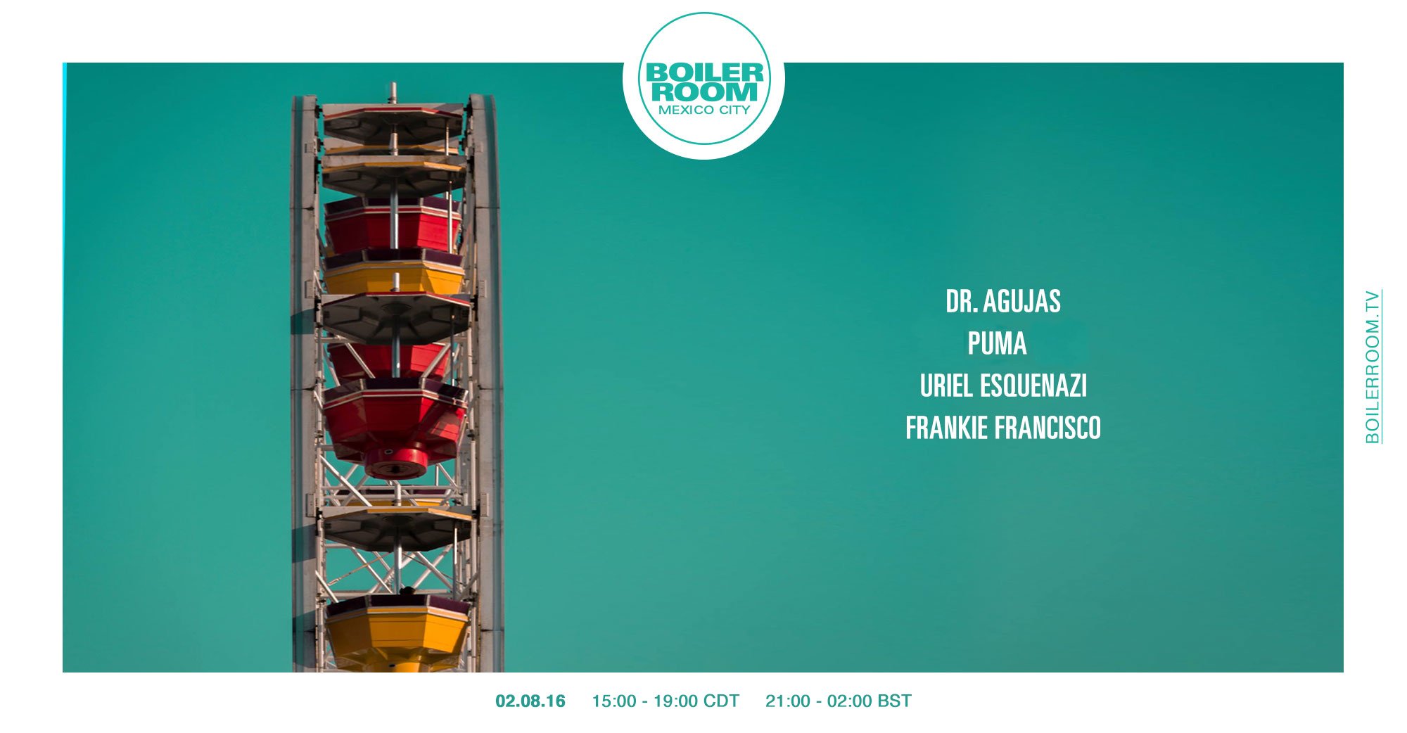 Mexico City: Dr. Agujas, Puma, + more flyer