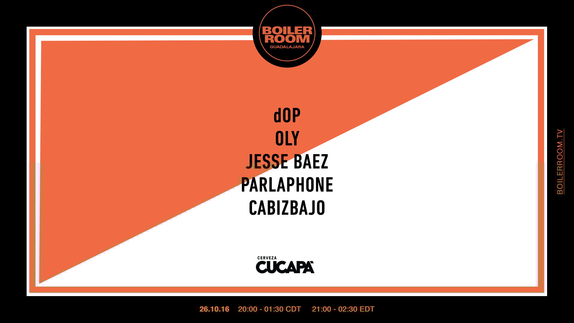 Guadalajara: dOP, OLY, Jesse Baez, + more flyer