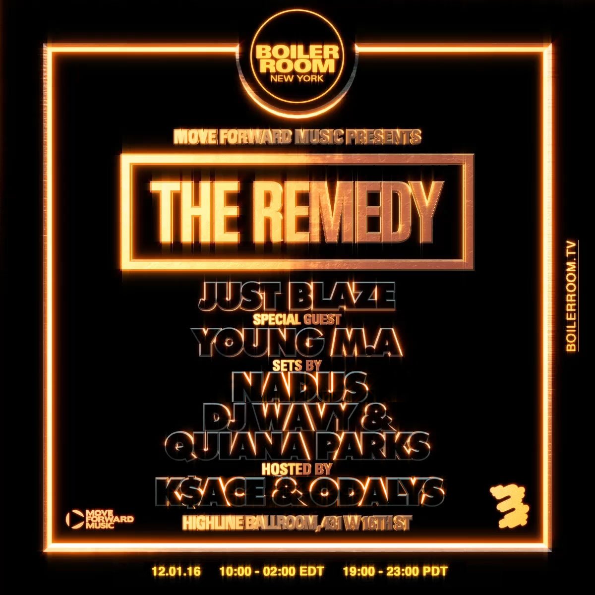 The Remedy flyer