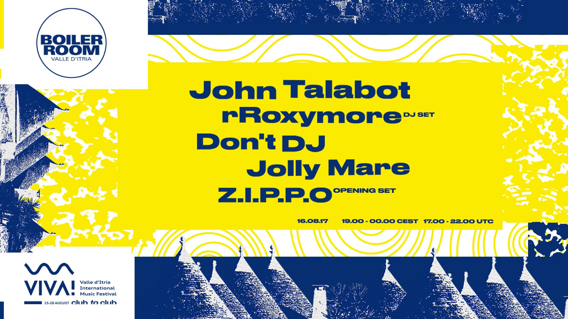 Boiler Room Apulia: VIVA! Festival flyer