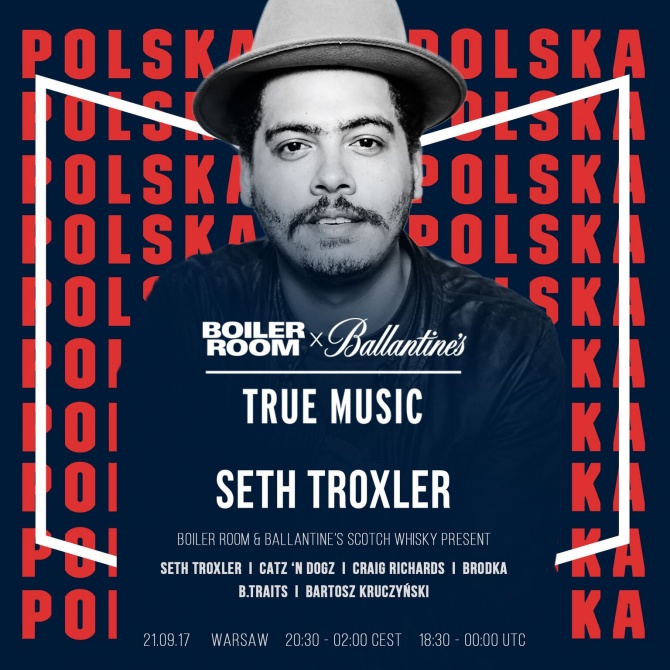Boiler Room x Ballantine's True Music: Poland flyer