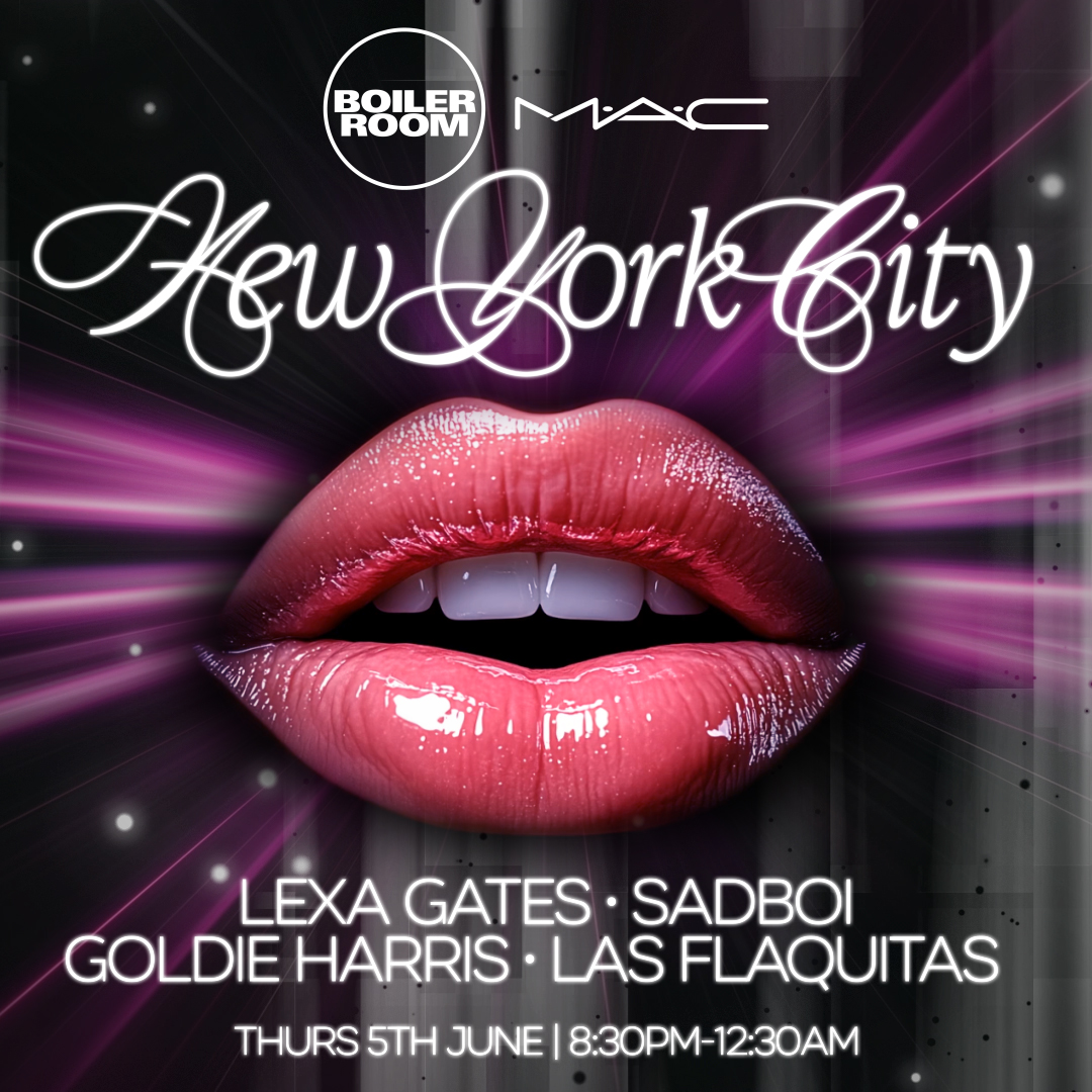 Boiler Room x MAC: New York flyer