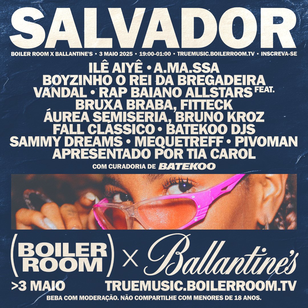 Batekoo presents Boiler Room x Ballantine's: Salvador flyer