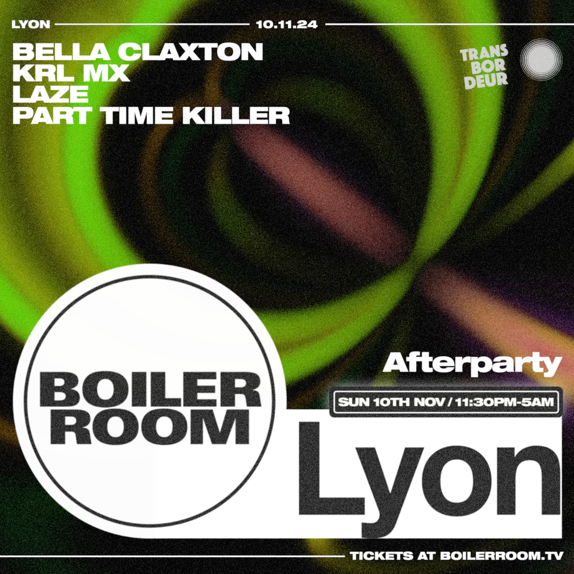 Lyon | Afterparty flyer