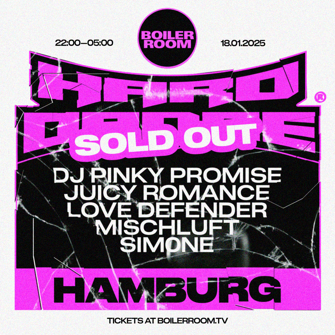 Hard Dance: Hamburg flyer
