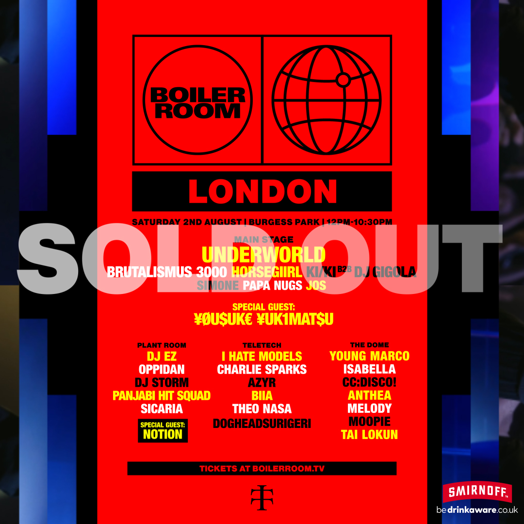 London | Saturday flyer