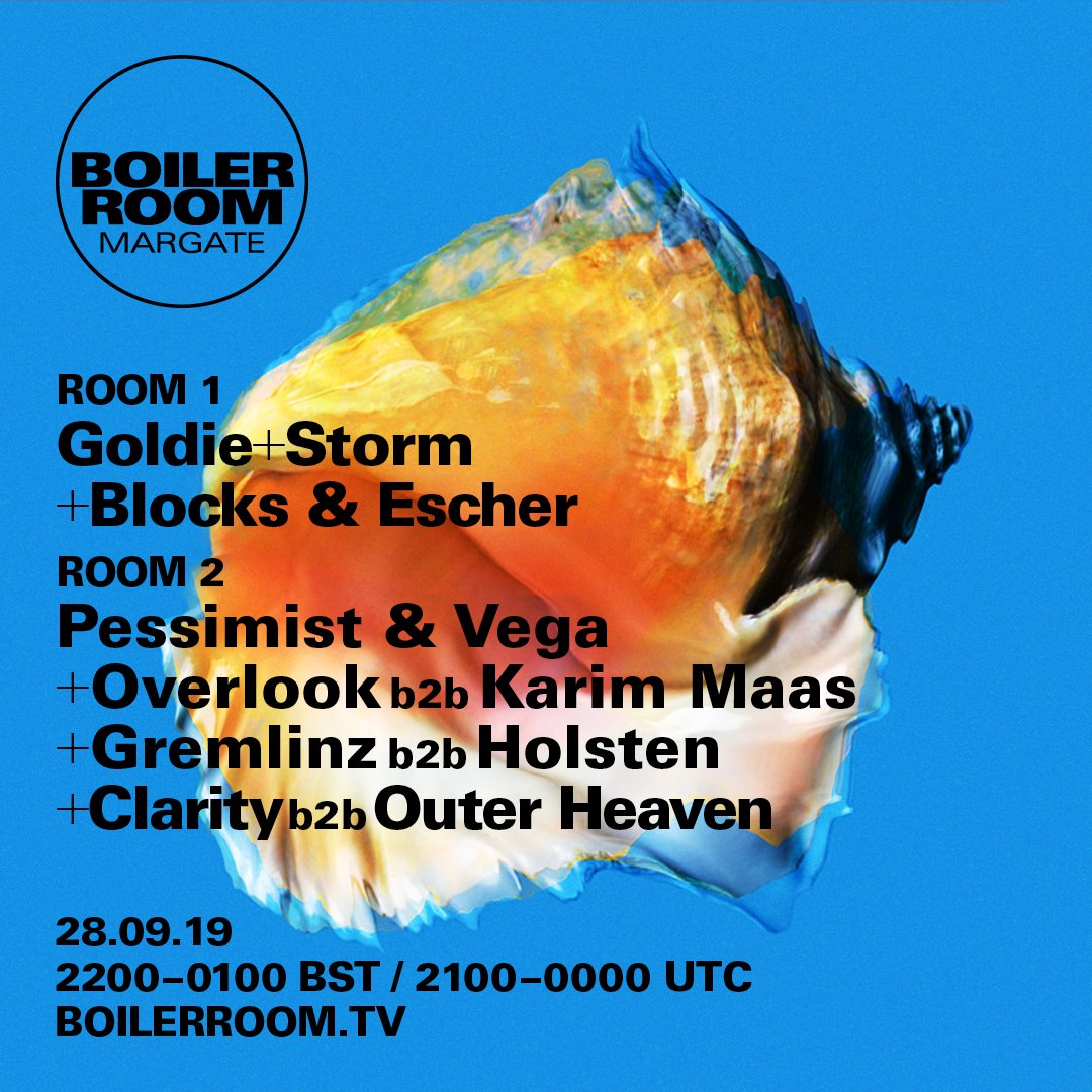 Boiler Room: Margate flyer