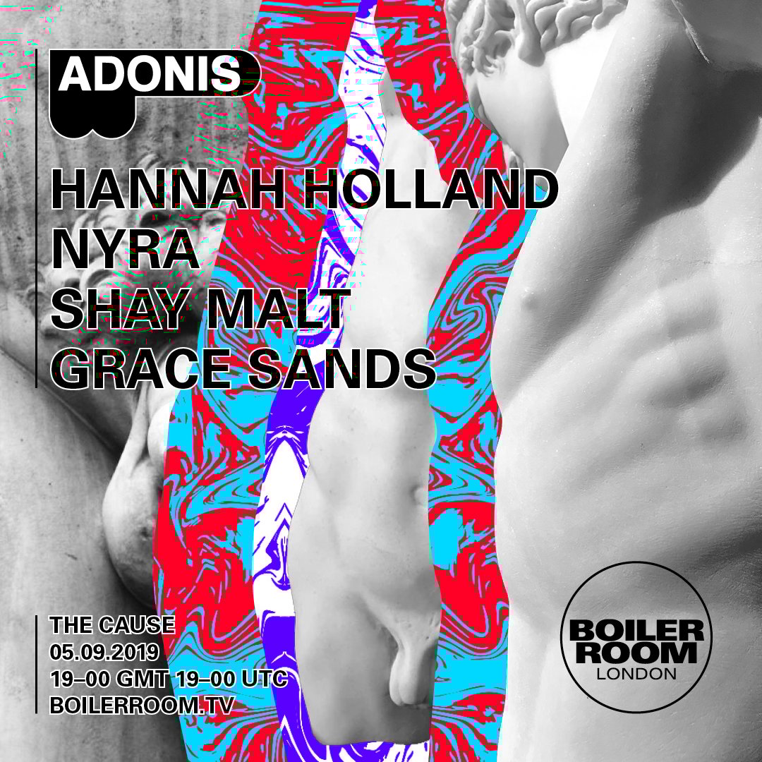 ADONIS 2nd Birthday flyer