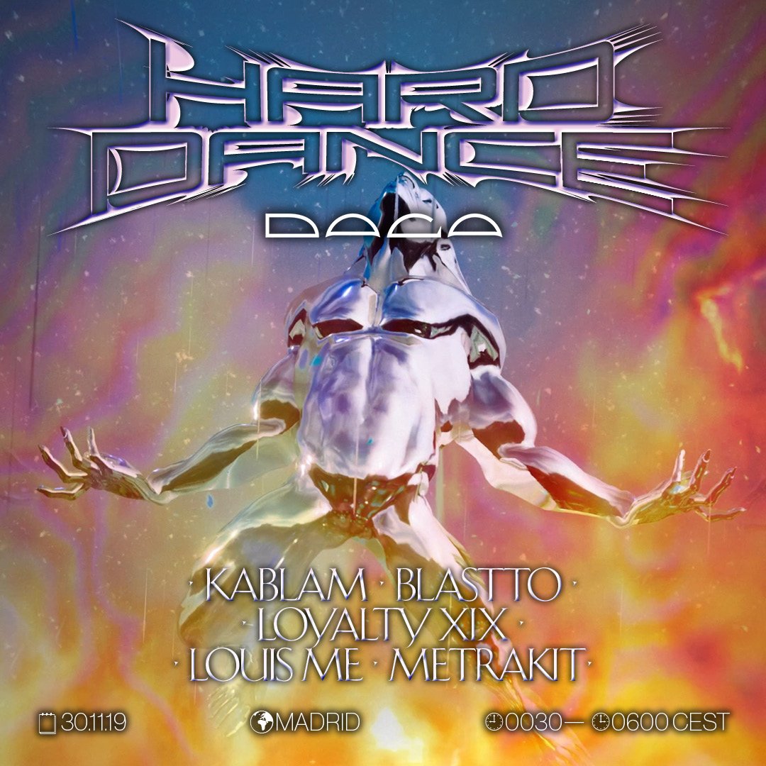 HARD DANCE MADRID flyer