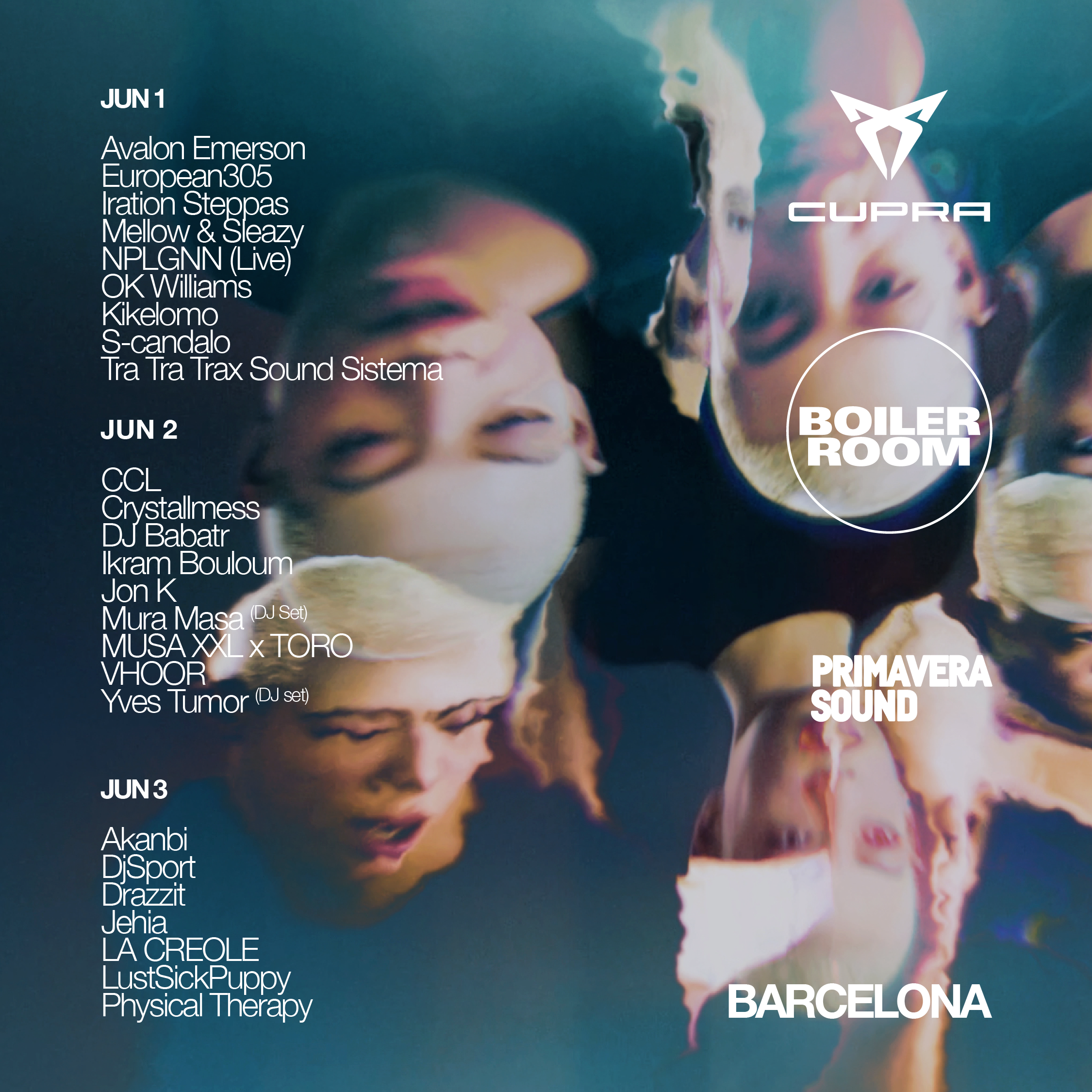 Primavera Sound Barcelona 2023 flyer