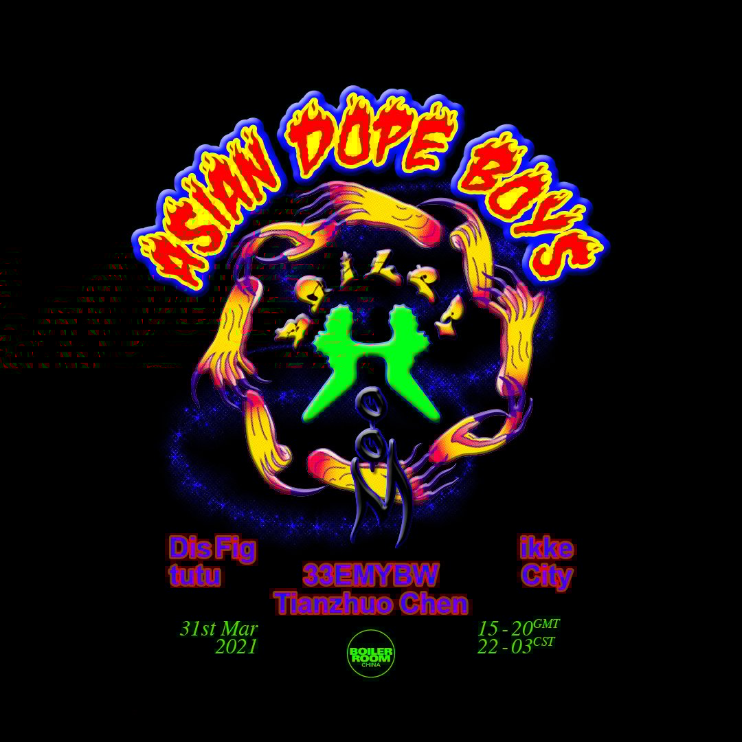 Asian Dope Boys flyer