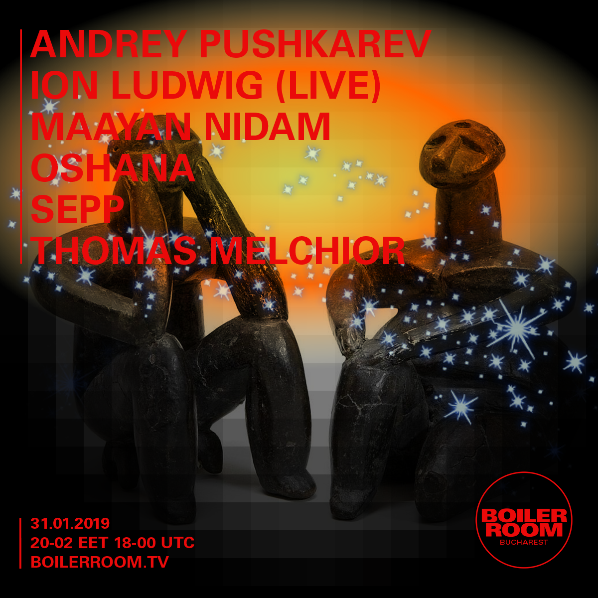 Boiler Room Bucharest flyer