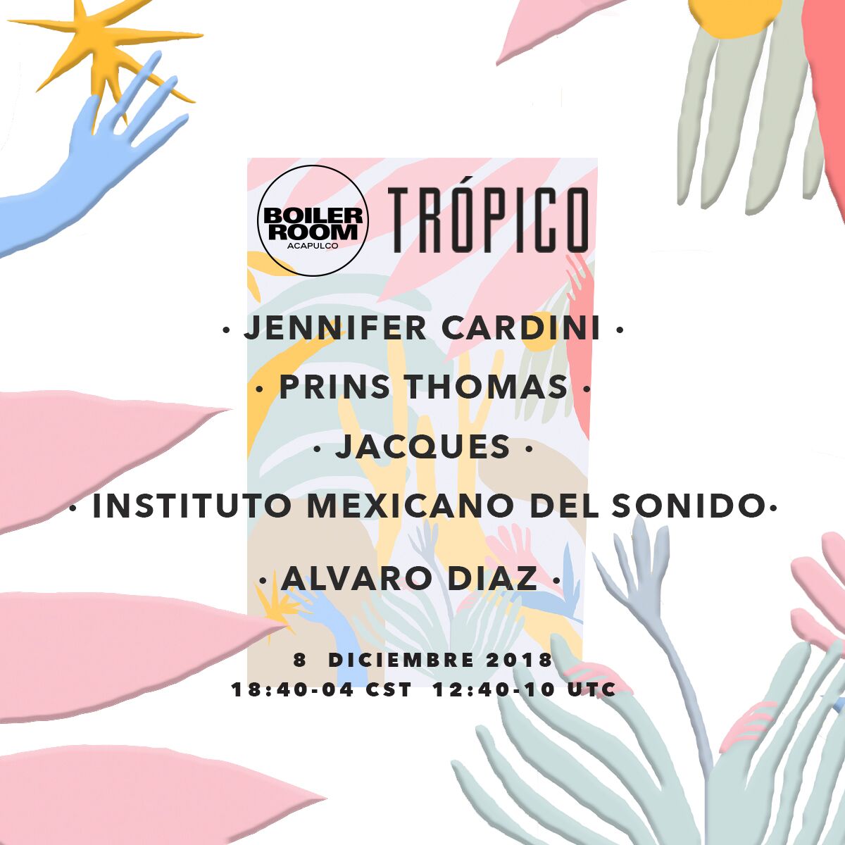 Trópico Festival flyer