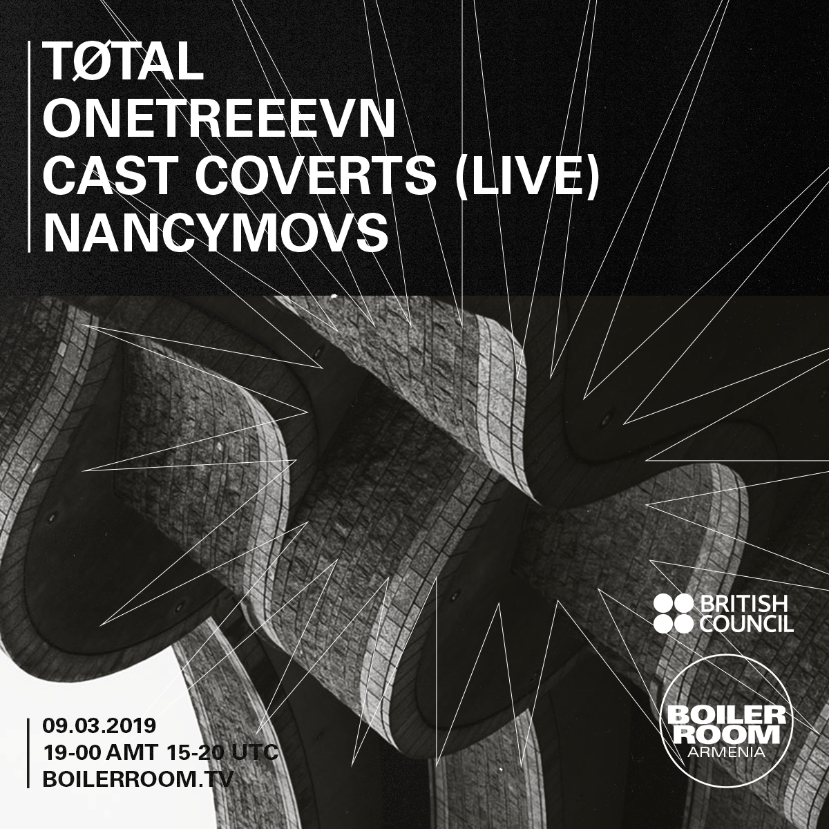 Boiler Room Yerevan flyer