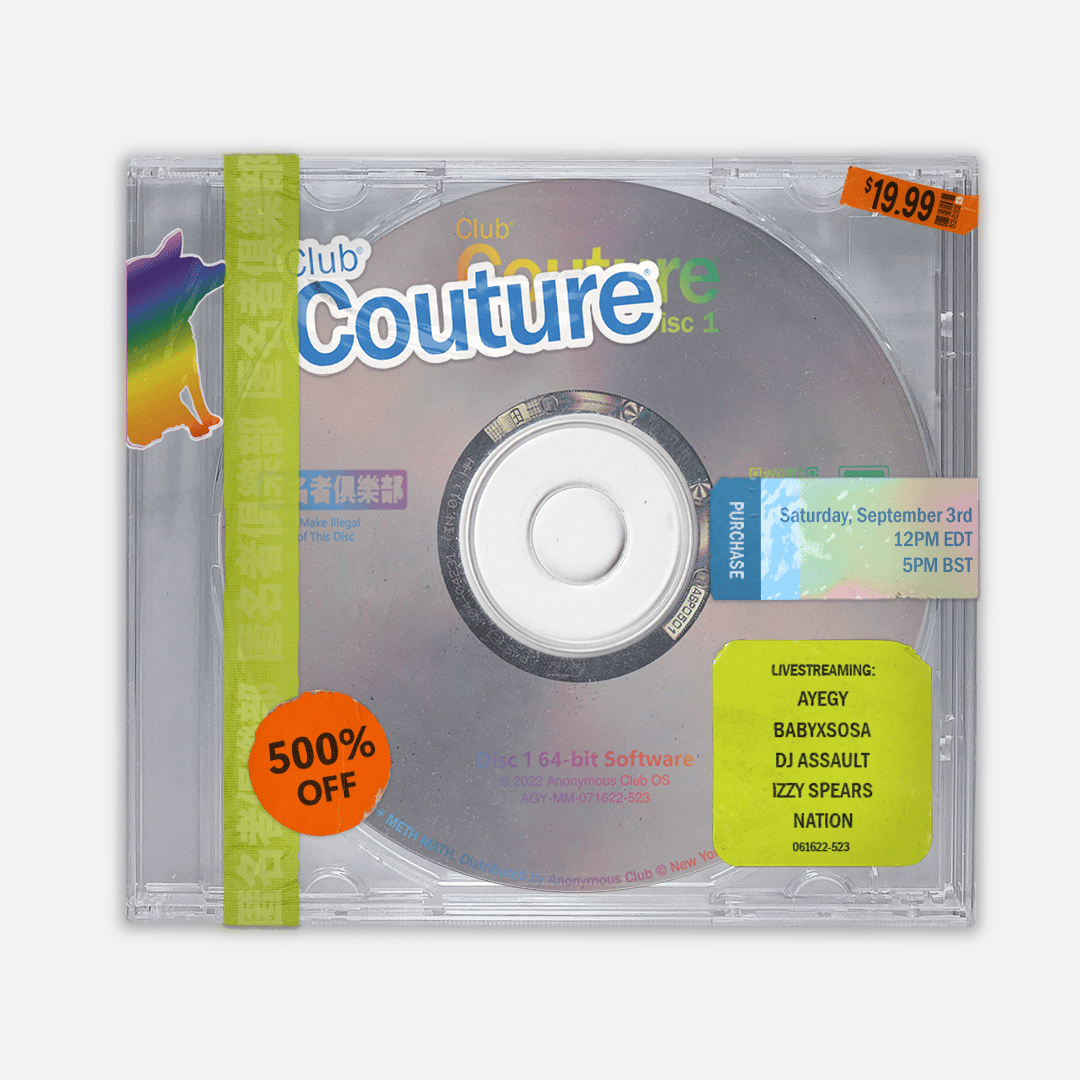 NYC: Anonymous Club flyer