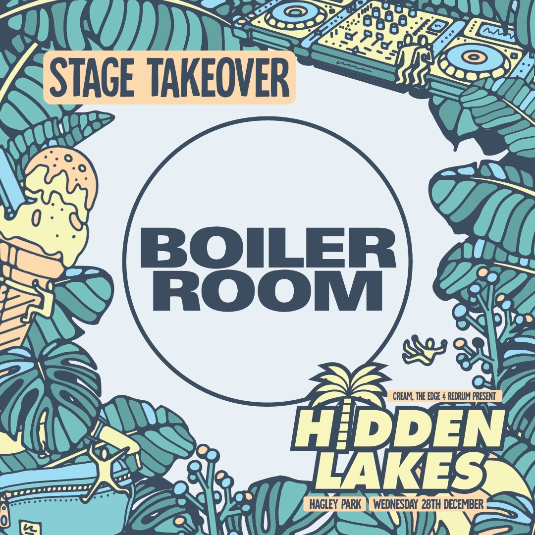 Hidden Lakes Festival flyer